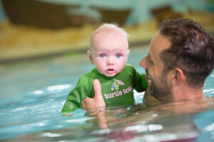Baby swimming lessons