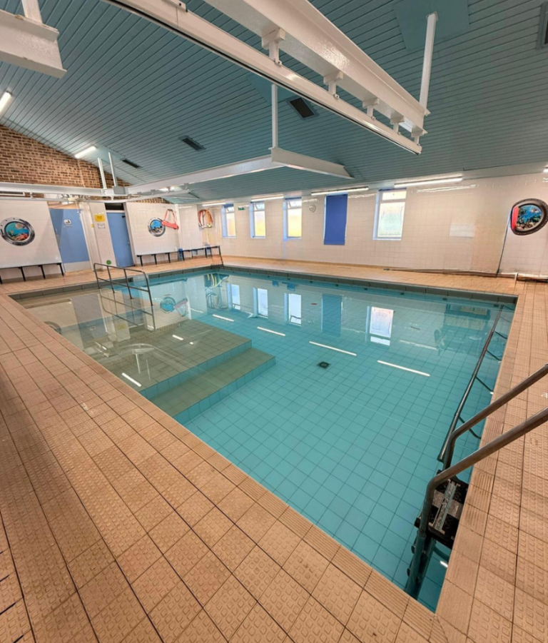 Baby Swimming lessons - Kettering - Kingsley Special School pool