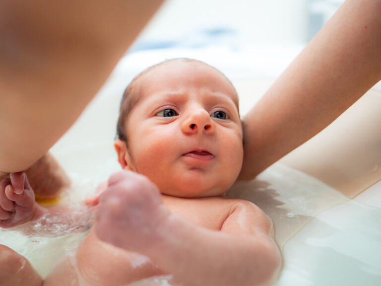 Building water confidence from the bath to the pool